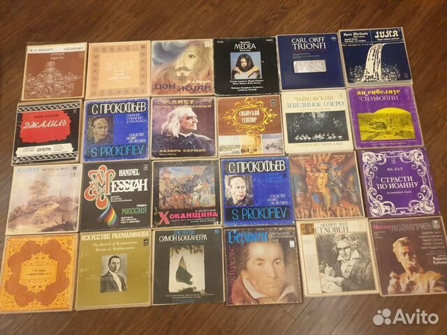 Виниловые пластинки в боксах box список 99шт