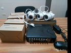 Комплект видеонаблюдения регистратор гибридный 4-1 объявление продам