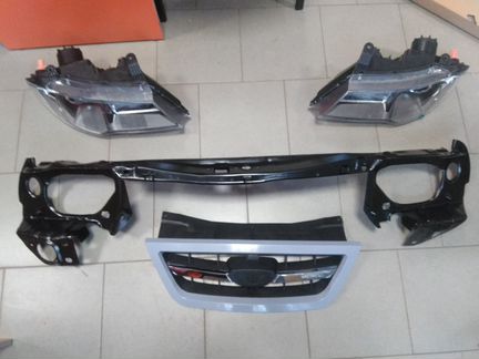 Решетка деу некcия рамка кузова деу некия фары