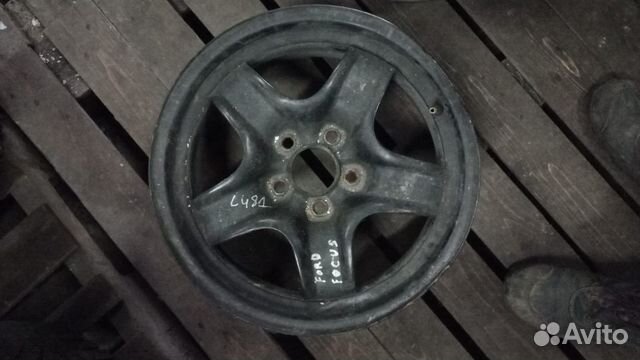 Форд Фокус 2 3 - штампованный диск R16 1 шт