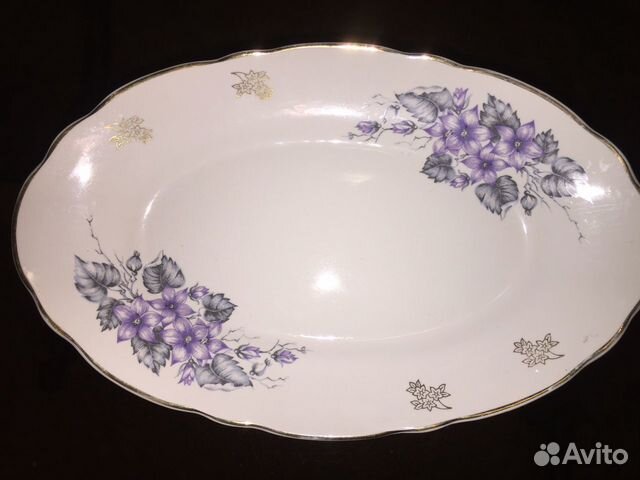 Фарфоровые блюда СССР