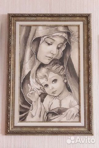 Картина вышитая крестом