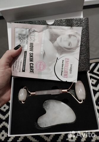 Набор Гуаша роллер и скребок