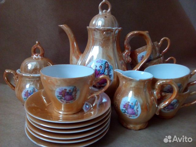 Японский кофейный сервиз