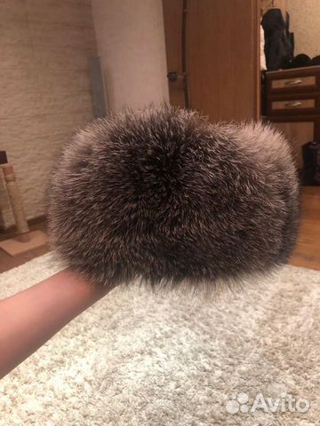 Шапка песец