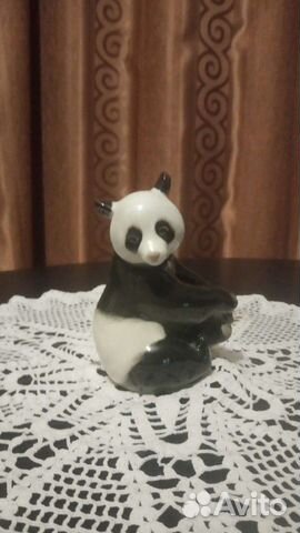 Панда из фарфора