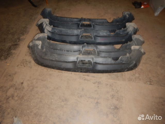 Юбка заднего бампера Nissan Juke