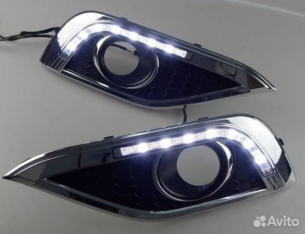 Решетки переднего бампера honda CRV IV 11- 2 шт