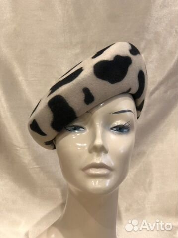Шляпа леопардовая берет леопардовый
