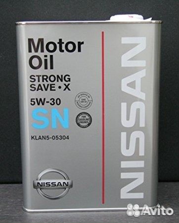 Масло моторное Nissan Strong Save X 5W-30 SN (4 л)