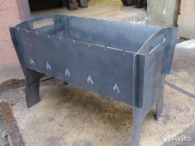 Мангал разборный 3мм