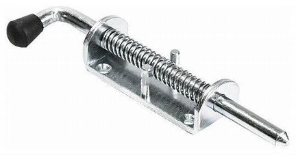 Засов пружинный 220 мм