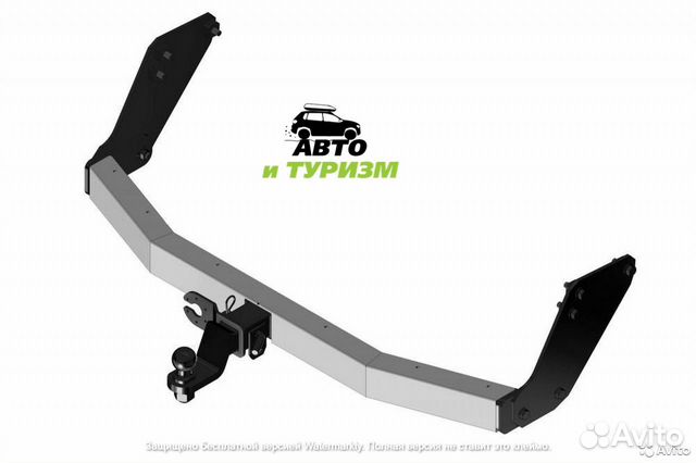Фаркоп c накладкой из нерж. GWM Wingle 7 Сертиф