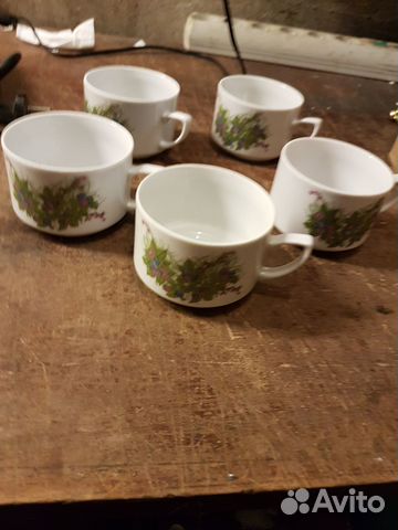 Чайные чашки гдр Кахла