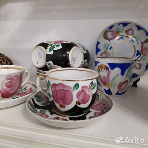 Чайный сервиз вербилки СССР