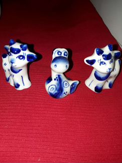 Фигурки гжель