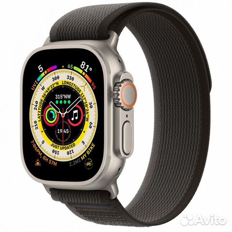 Apple Watch Black/Grey Trail Loop в наличии