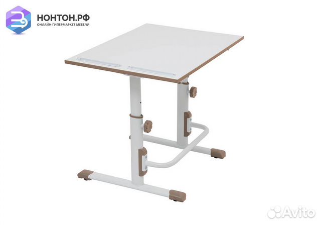 Парта-трансформер Polini kids Simple белый / макиа