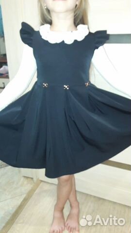 Сарафан школьный 128