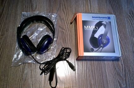 Наушники с микрофоном для пк Beyerdynamic MMX 1