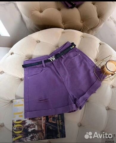 Шорты женские новые с ремешком