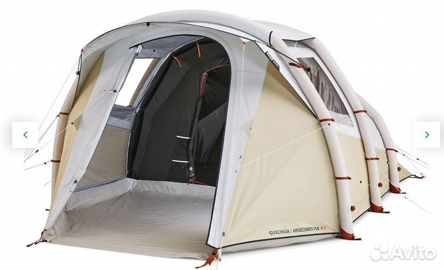 Палатка надувная 4-мес Quechua AIR seconds 4.1 F&B