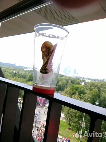 Стакан с финала fifa 2018 в России