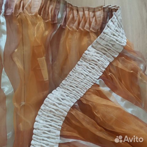 Тюль Органза - штора - гардина (в 253 х ш 690)