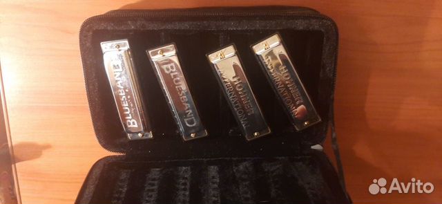 Hohner Blues Harmonica Набор губных гормошек Блюз