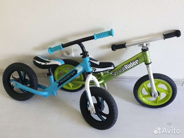 Беговелы Small Rider Roadster синий и зеленый