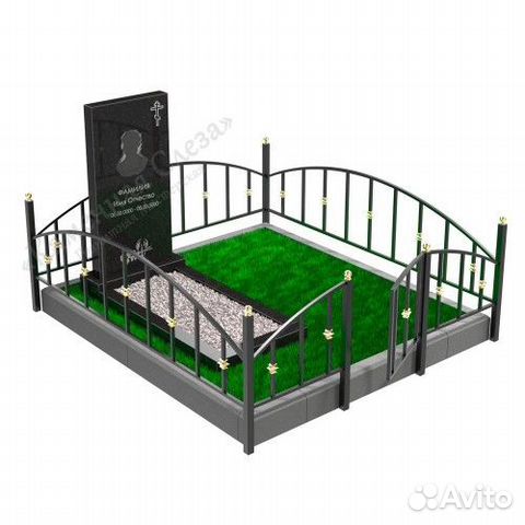 Благоустройство захоронений на кладбищах