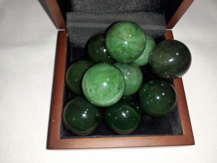 Шар нефрит. 30 мм