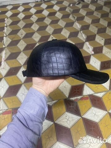 Кепка бейсболка из крокодила