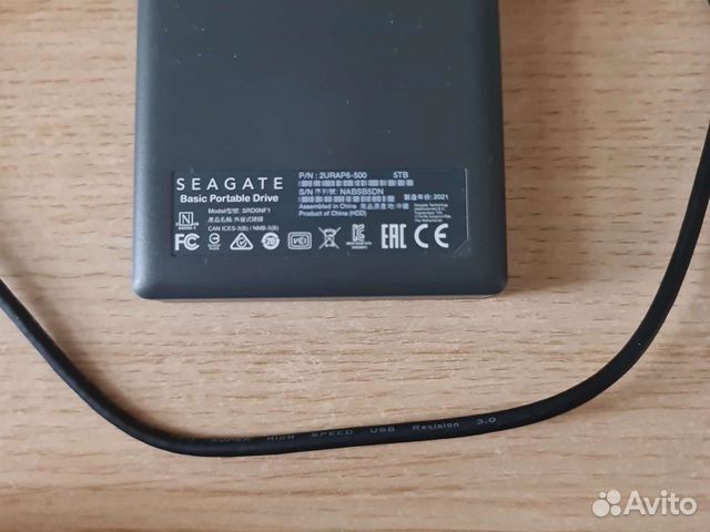 Юсб USB HDD Seagate Basic Portable Drive 5tb