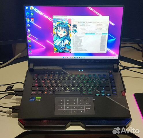 Ноутбук Asus ROG Strix Scar 15 3080ti