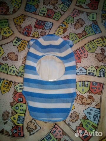 Шапка шлем Daniil i Daniella размер 0-1 на 0-1-2 г