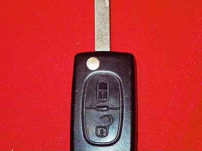 Ключ Peugeot с платой