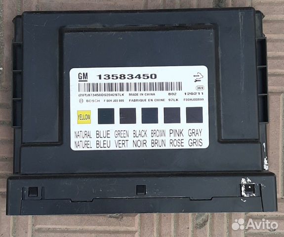 Chevrolet Cruze блок комфорта