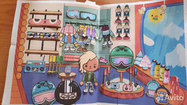 Настольная игра Тока Бока лыжи