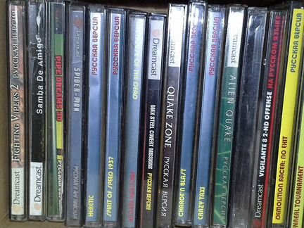 Sega Dreamcast диски