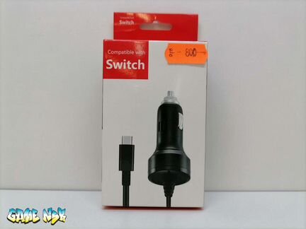 Автомобильная зарядка Nintendo Switch