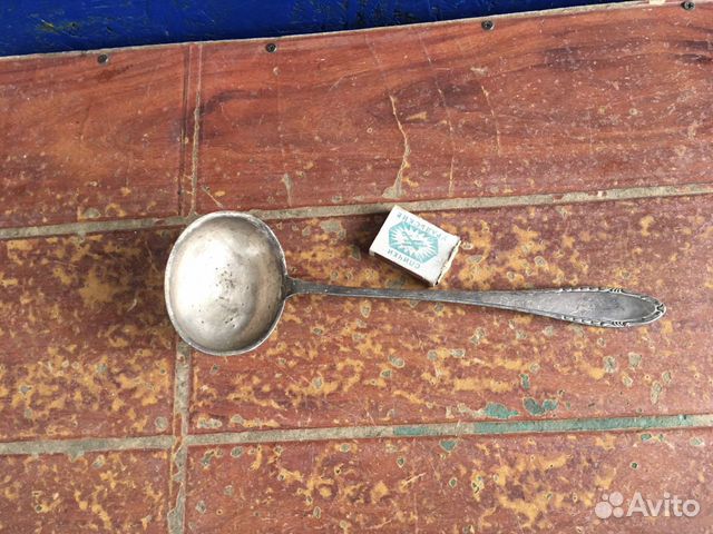 Половник посеребрённый Германия