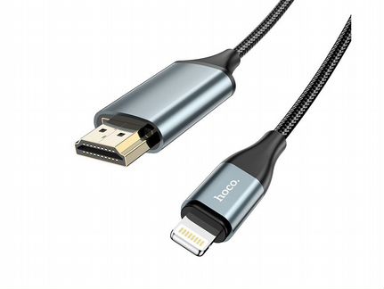 Кабель Lightning - Hdmi, 2м, Hoco UA15