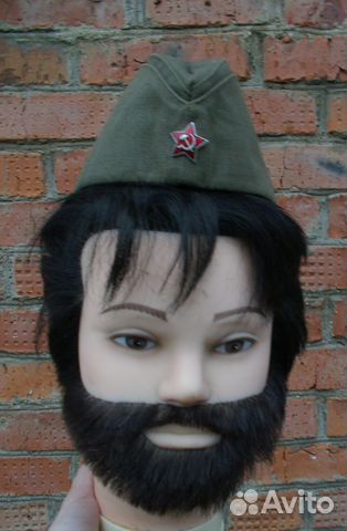 Солдатская пилотка со звездой военная форма №2
