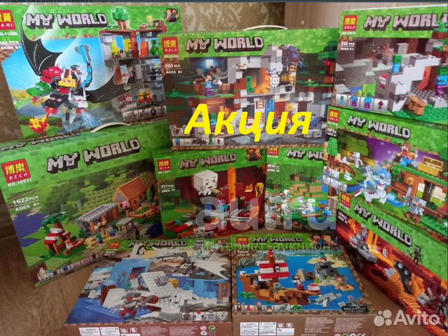 Конструктор майнкрафт