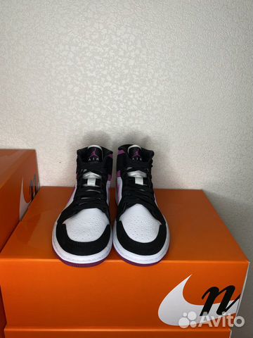 Jordan 1 Mid Magenta (W) 6USW- 4.5US