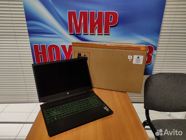Игровой ноутбук HP / как новый / гарантия