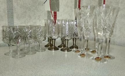 Рюмки хрустальные СССР