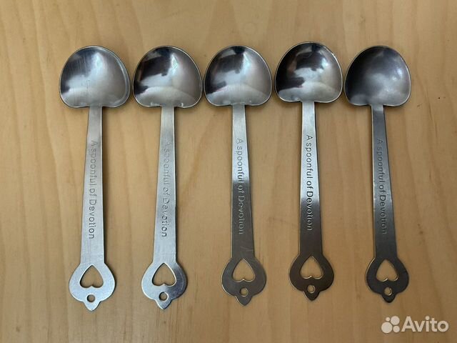 Ложки для кофейных чашек, для мороженого, пирожных