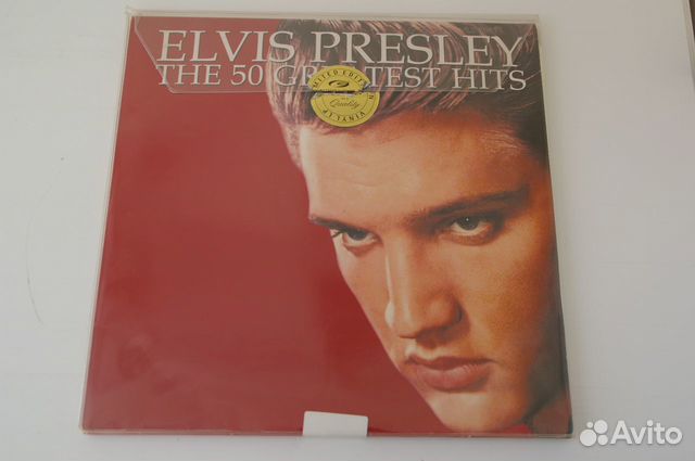 Elvis Presley The 50 Greatest Hits 2000 3LP rare